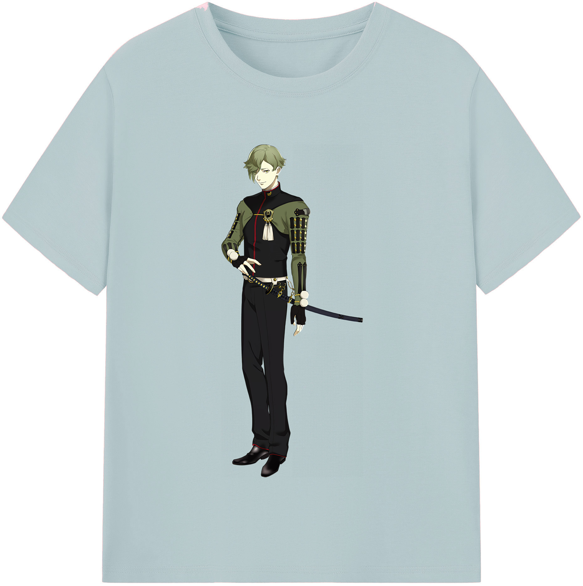 （画像用） 刀剣乱舞 Touken Ranbu 綿100％半袖Tシャツ（フロントプリント）